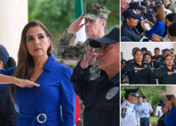 Mara Lezama celebra a policías de Quintana Roo y presenta el fondo para la seguridad