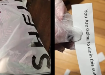 Joven encuentra misterioso y aterrador mensaje dentro de su pedido de Shein