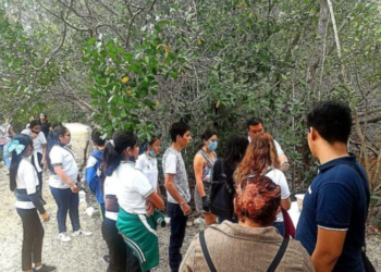 Imparten el taller “Somos parte de la naturaleza” en Laguna Manatí