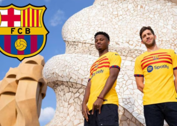 FC Barcelona revela su cuarto uniforme de la Temporada 2022-23 con homenaje a Cataluña
