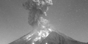 Volcán Popocatépetl registra dos grandes explosiones; Alerta permanece en Amarillo Fase 2