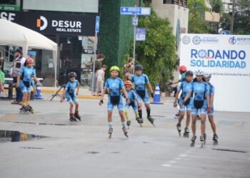 Familias disfrutan del primer domingo de ‘Rodando por Solidaridad’