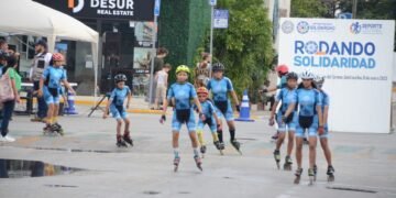 Familias disfrutan del primer domingo de ‘Rodando por Solidaridad’