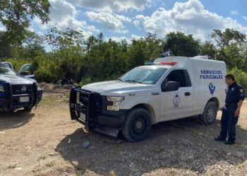 Encuentran cuerpo calcinado al interior de una camioneta en Tres Reyes
