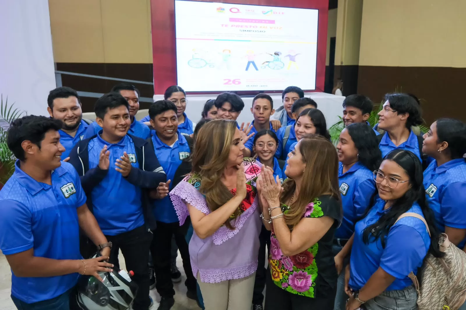 Clausura Mara Lezama Simposio “Te presto mi voz” contra el abuso de menores con discapacidad