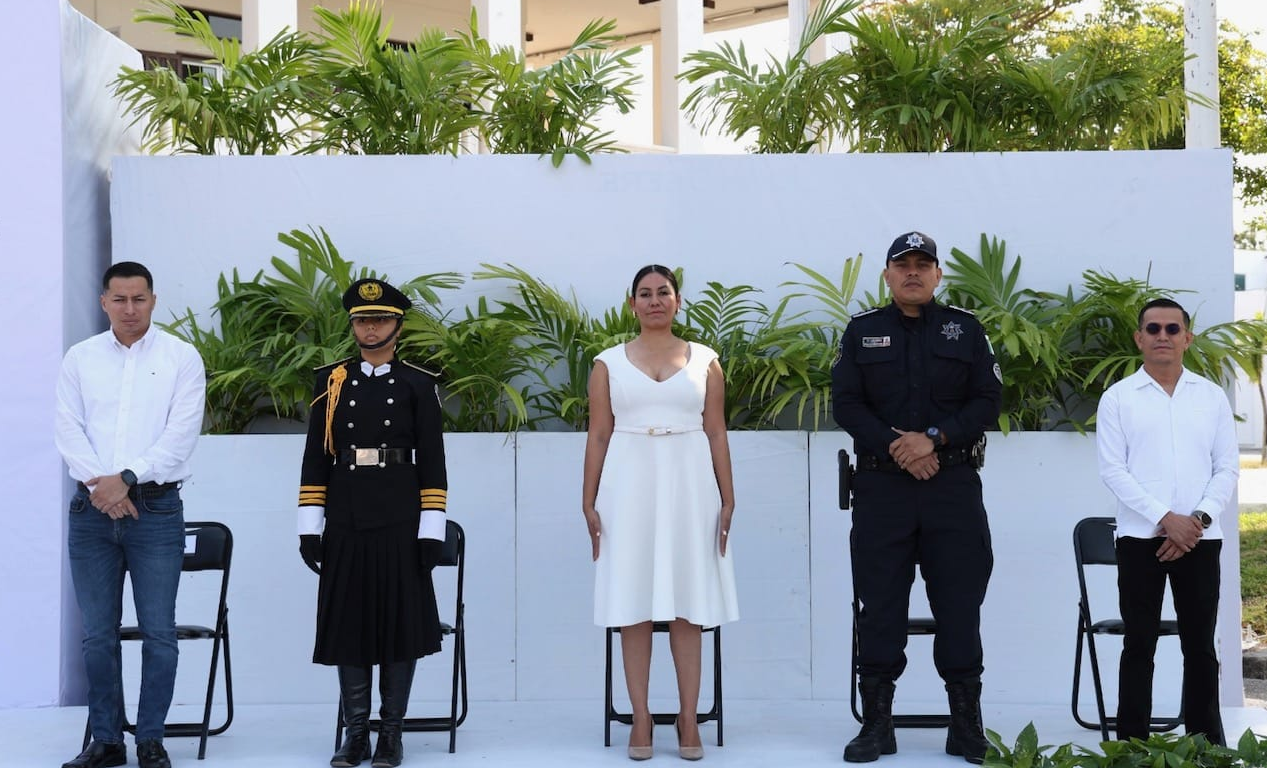 Conmemoran el 198 aniversario de doña Margarita Maza de Juárez en Chetumal