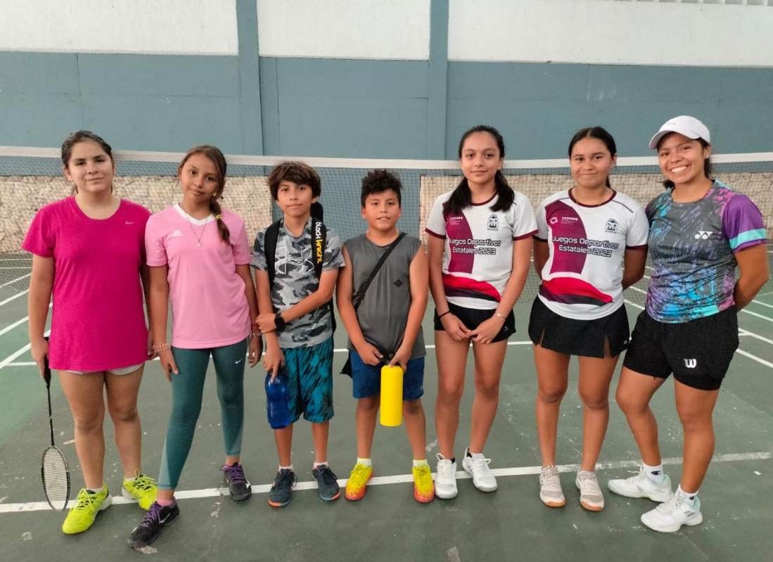 Selección de bádminton de Quintana Roo refuerza su preparación