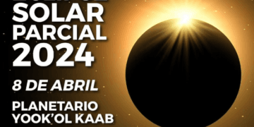 Disfruta del Eclipse Solar parcial en los planetarios de Quintana Roo