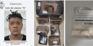 9 armas largas y varias drogas decomisadas en una zona residencial de Cancún