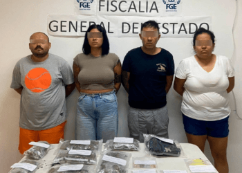 Consigue FGE vinculación a proceso de 5 narcomenudistas en Tulum y Puerto Morelos