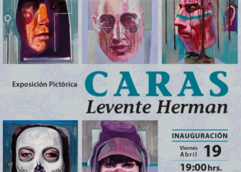 Invita FPMC a la exposición pictórica “Caras”, del artista rumano Levente Herman