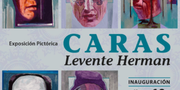Invita FPMC a la exposición pictórica “Caras”, del artista rumano Levente Herman