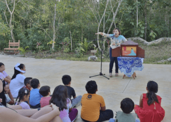 Exitosa presentación del espectáculo “¡Agua Kadabra! y otras leyendas mayas"