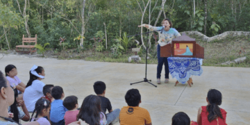 Exitosa presentación del espectáculo “¡Agua Kadabra! y otras leyendas mayas"