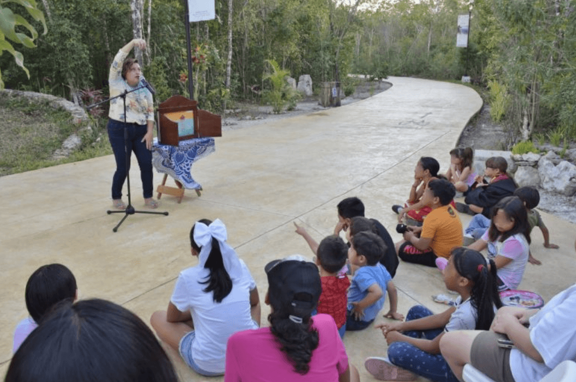 Exitosa presentación del espectáculo “¡Agua Kadabra! y otras leyendas mayas"