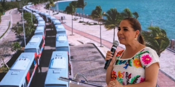 Cancún se moderniza con 100 unidades nuevas de transporte público