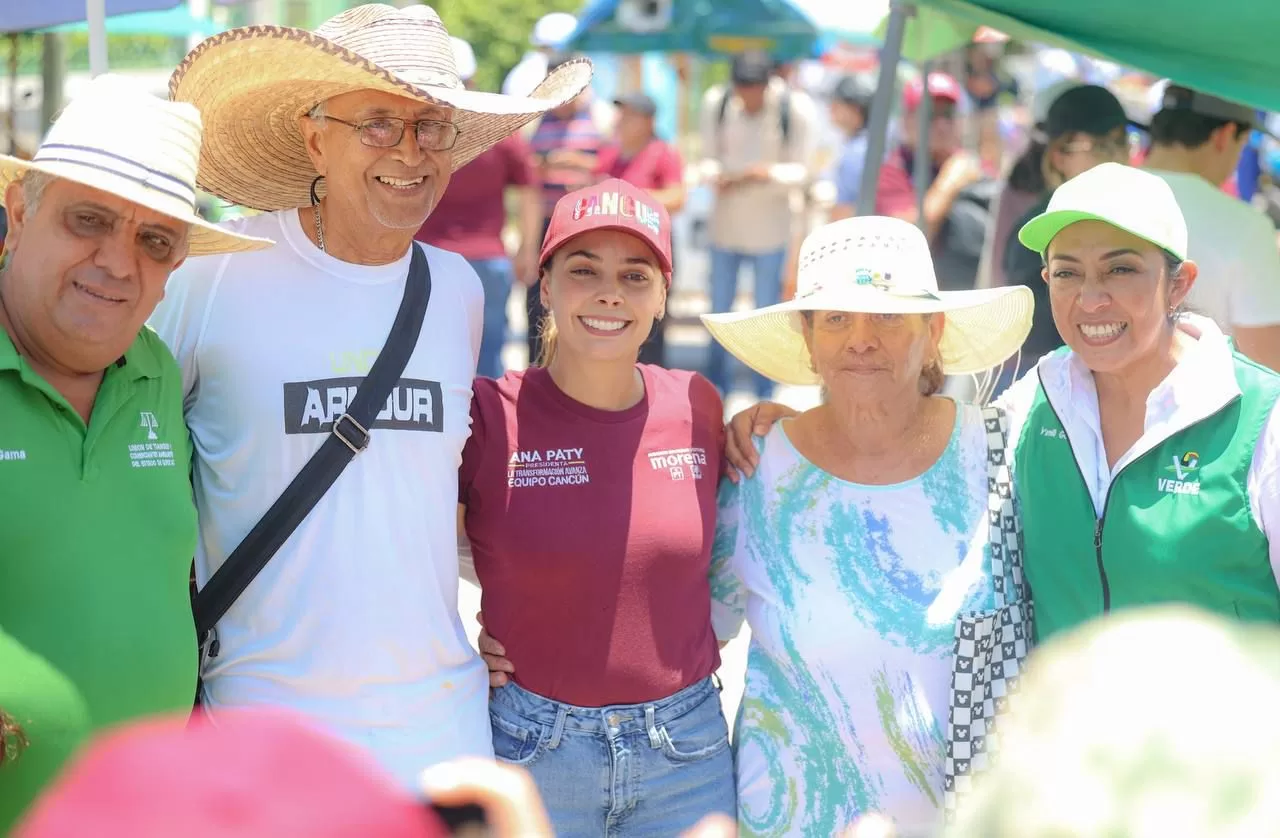 Llama Ana Paty Peralta a construir la paz que Cancún merece