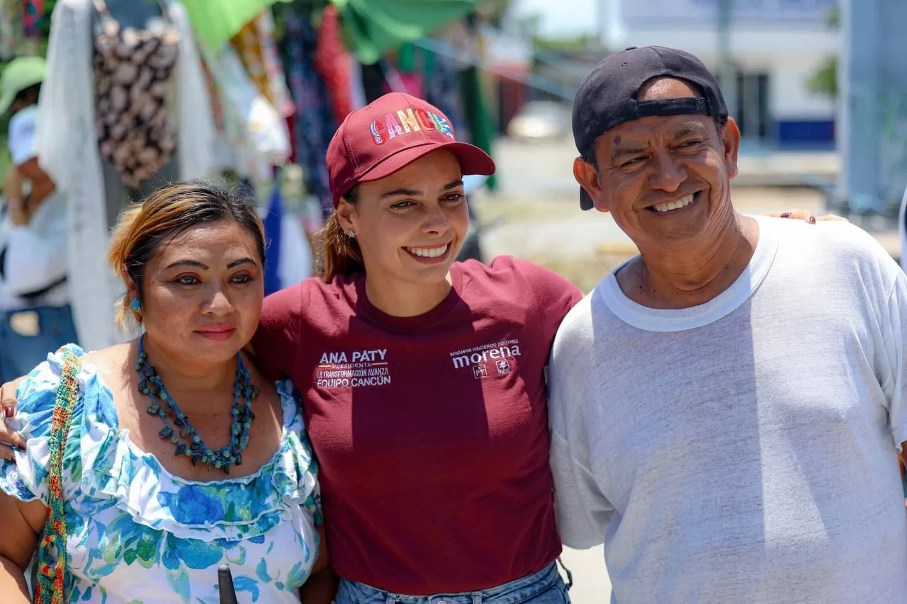 Llama Ana Paty Peralta a construir la paz que Cancún merece