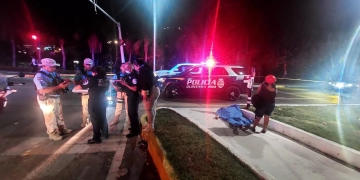 Trágica madrugada, motociclista muere en la Zona Hotelera