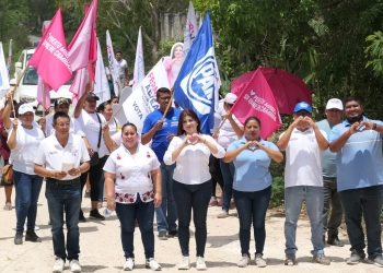 Genera Fernanda Alvear esperanza en las comunidades desfavorecidas de Puerto Morelos