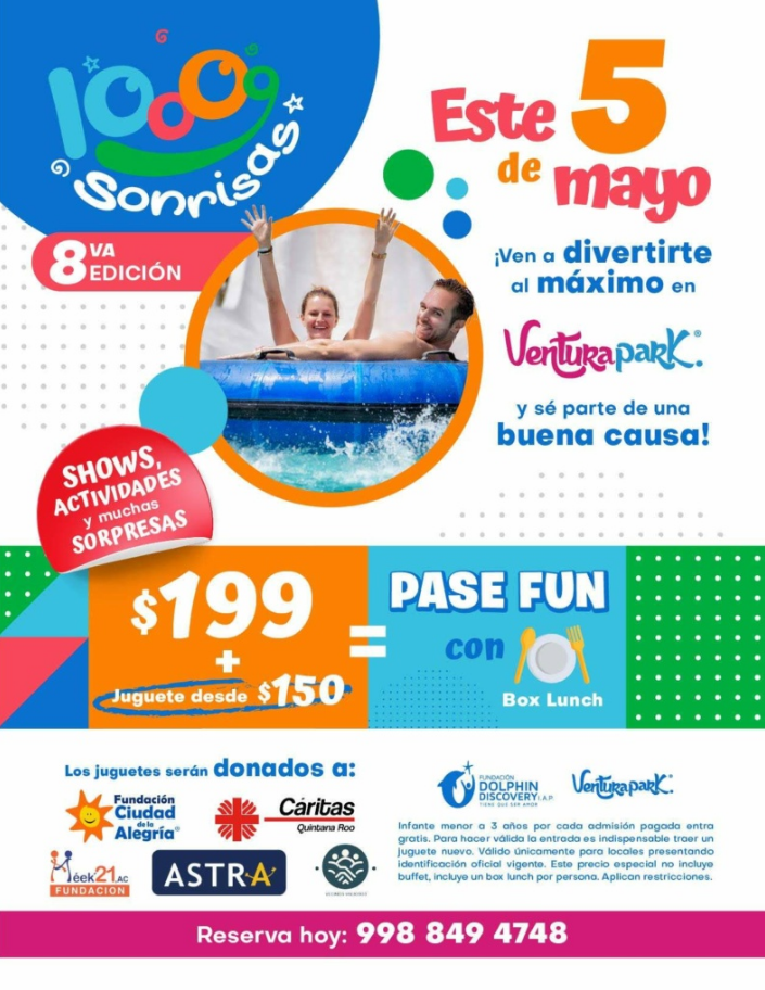 10 mil Sonrisas regresa a VenturaPark este 5 de Mayo 