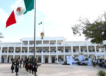 Conmemoran el 162 Aniversario de la Batalla de Puebla en Chetumal