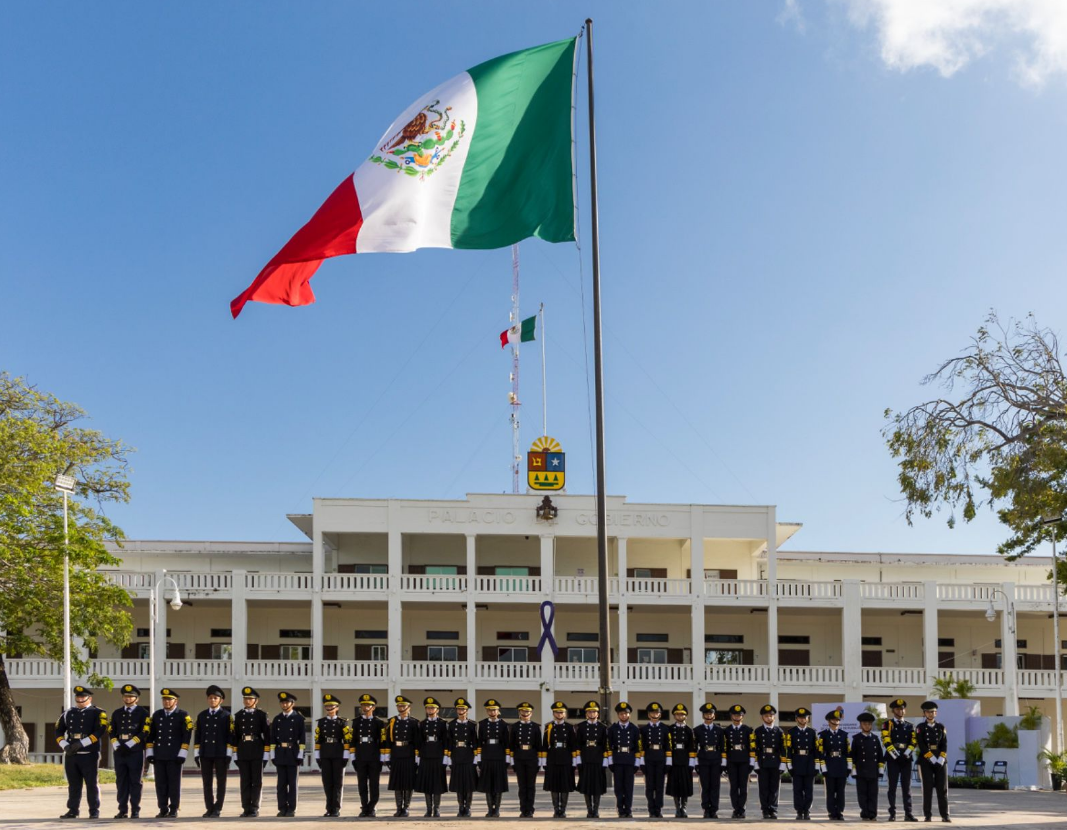 Conmemoran el 162 Aniversario de la Batalla de Puebla en Chetumal