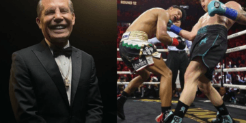 El enojo de Julio César Chávez en vivo por la pelea Canelo vs Munguía