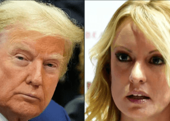 La imagen de Stormy Daniels en el juicio contra Trump