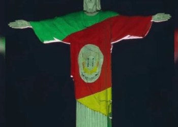 Fe en acción: Cristo Redentor por inundaciones en Brasil