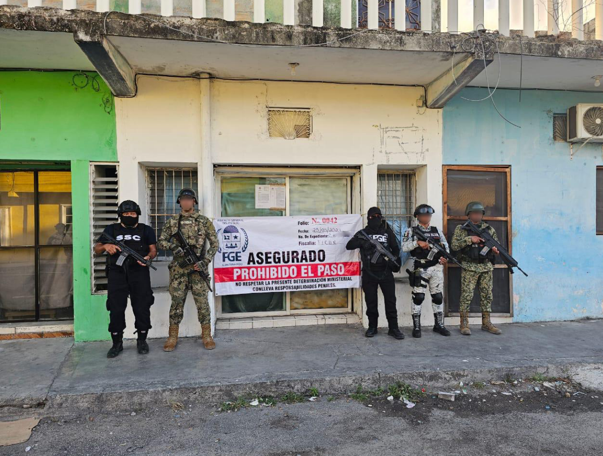 Cateos en Cozumel y Othón P. Blanco deja 3 detenidos y drogas aseguradas