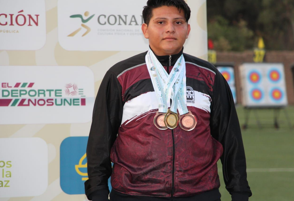 Selección de Tiro con Arco debuta en los Nacionales CONADE conquistando 11 medallas