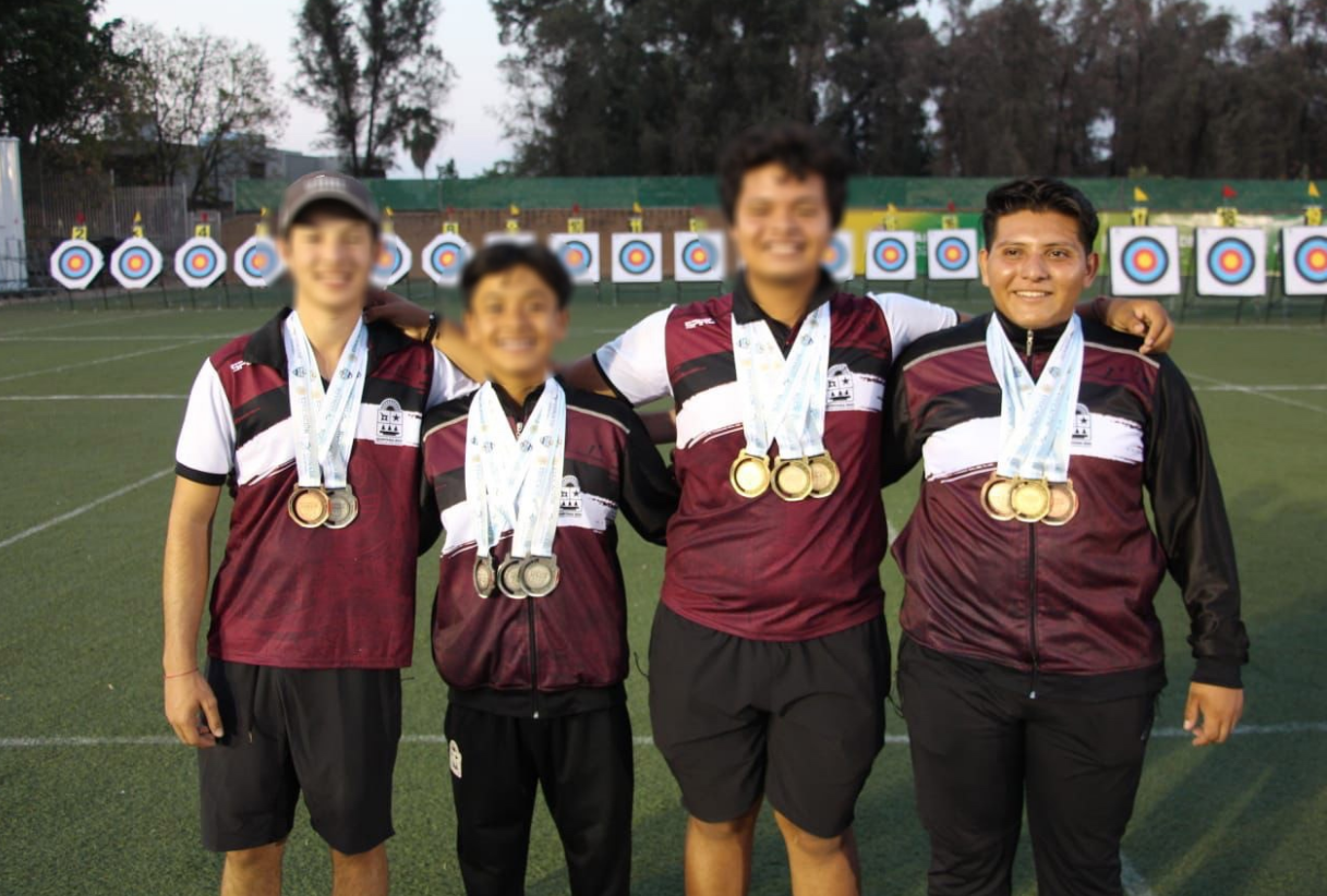 Selección de Tiro con Arco debuta en los Nacionales CONADE conquistando 11 medallas