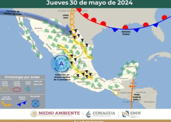 Estados de México con alerta por fuertes lluvias este jueves