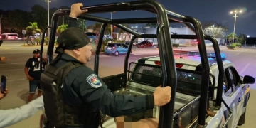 Golpeado y desnudo terminó un ladrón en Villas del Mar