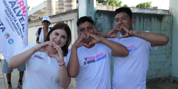 Fernanda Alvear regresará la paz y la justicia a Puerto Morelos