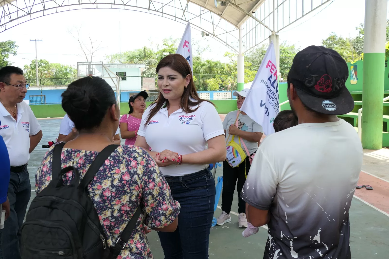 Fernanda Alvear regresará la paz y la justicia a Puerto Morelos