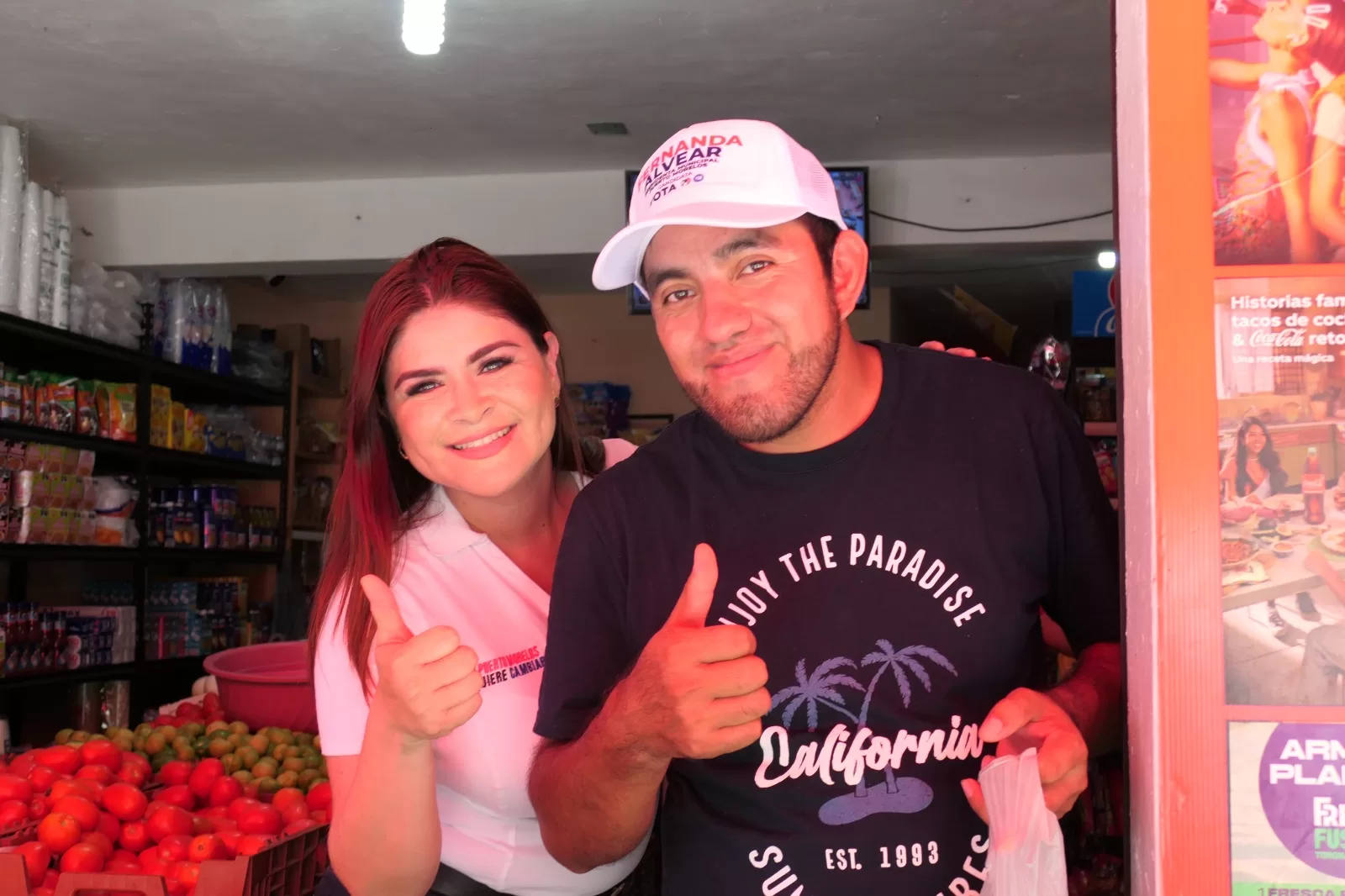 Fernanda Alvear reitera su respaldo a las mujeres de Puerto Morelos