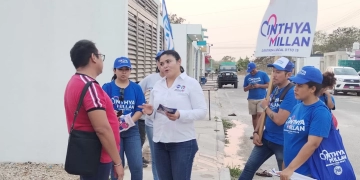 Ciudadanos respaldan propuestas de Cinthya Millán
