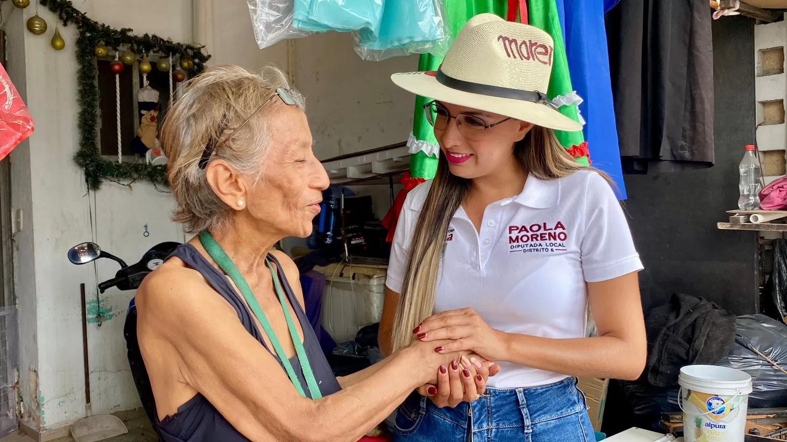 Padres de familia de la Región 201 confían en el proyecto de Paola Moreno