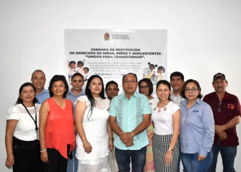 Garantizan el derecho a la identidad de menores en comunidades rurales de Othón P. Blanco