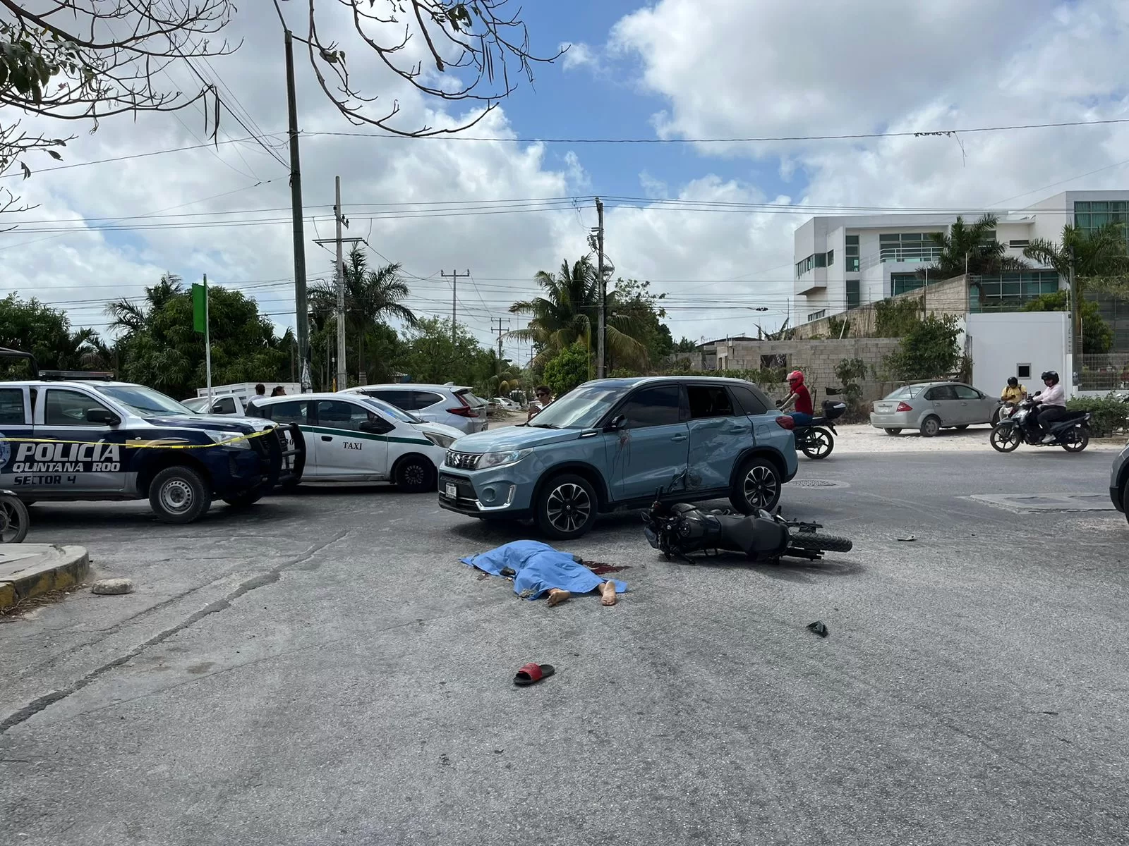 Trágico desenlace de motociclista en Haciendas del Caribe