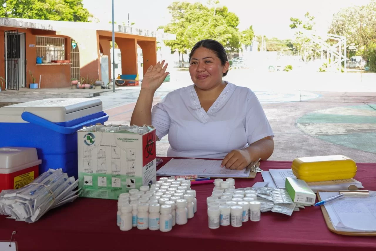 Realizan “Jornada de Salud Pediátrica” en primaria de Cancún