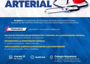 Invitan a simposio para prevenir la Hipertensión Arterial