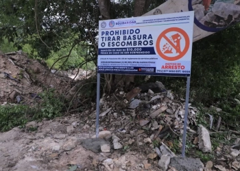 Continúan detectando y eliminando tiraderos de basura clandestinos