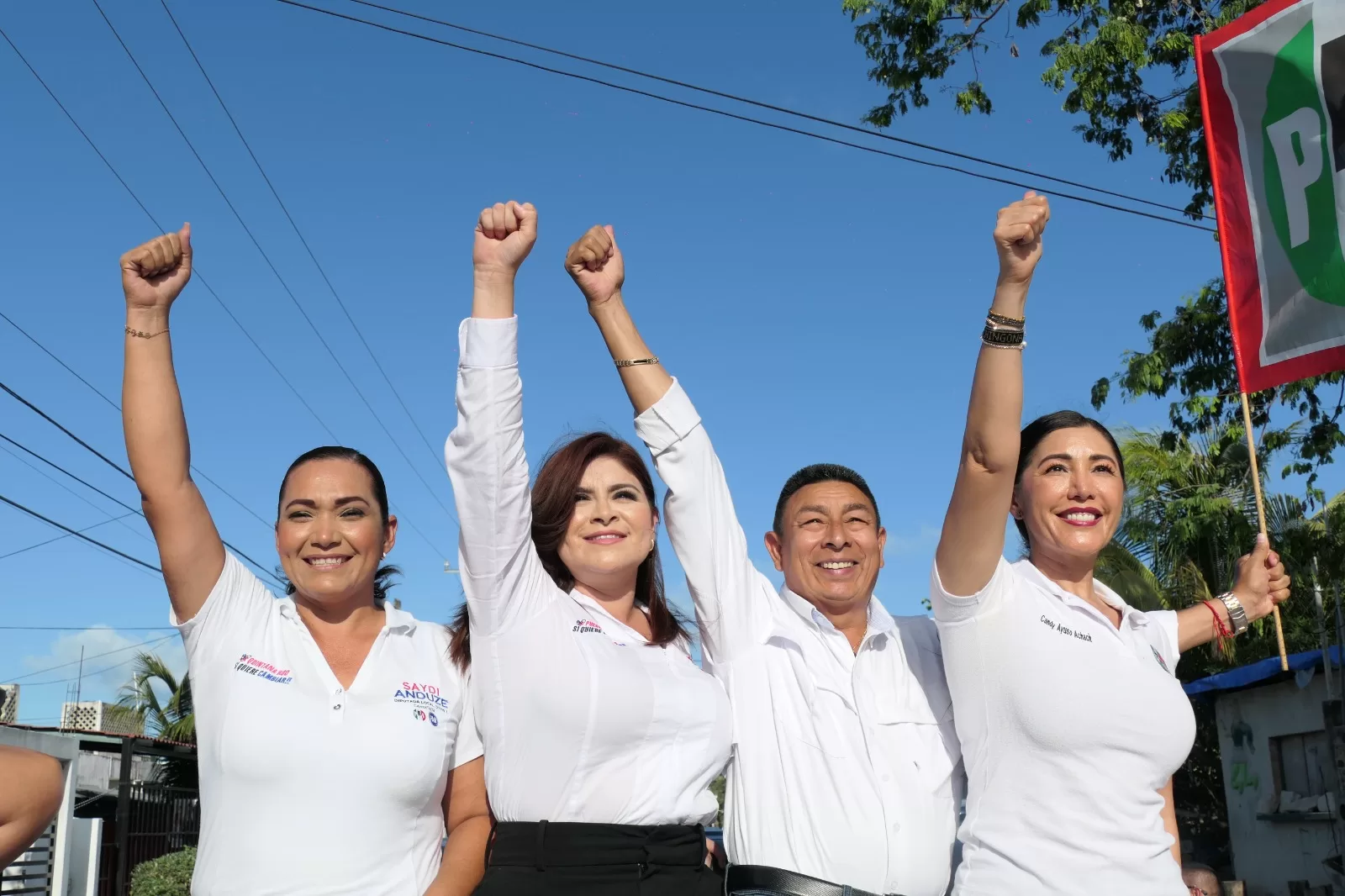 Portomorelenses votarán contra el saqueo, la ilegalidad y la violencia: Fernanda Alvear