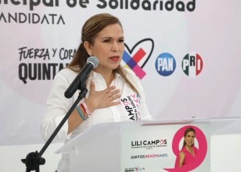Invita Lili Campos a votar sin miedo para consolidar la renovación
