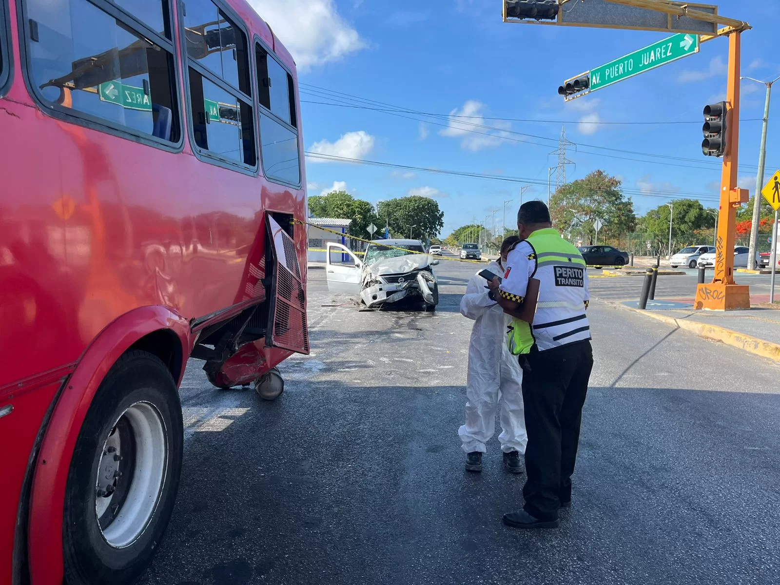 Trágico accidente en la avenida ChacMool deja a una mujer sin vida