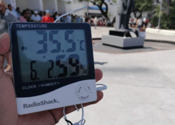 Temperaturas abrasadoras durante elecciones en Cancún