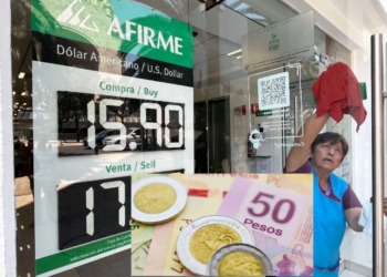 Peso mexicano se debilita tras triunfo de Sheinbaum